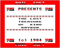 The Lost Treasure of King Raybon